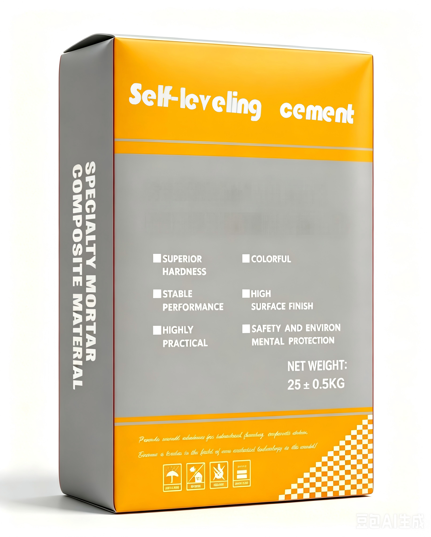 Self-leveling cement